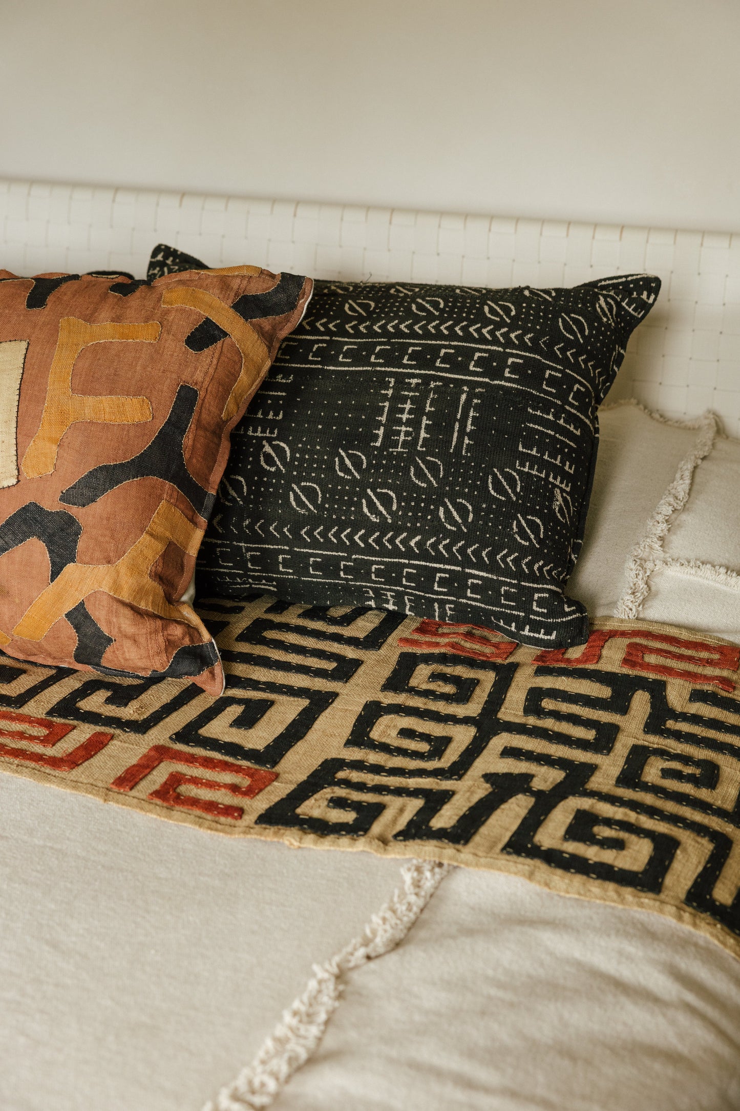 Kuba Cloth Cushion - 64.1
