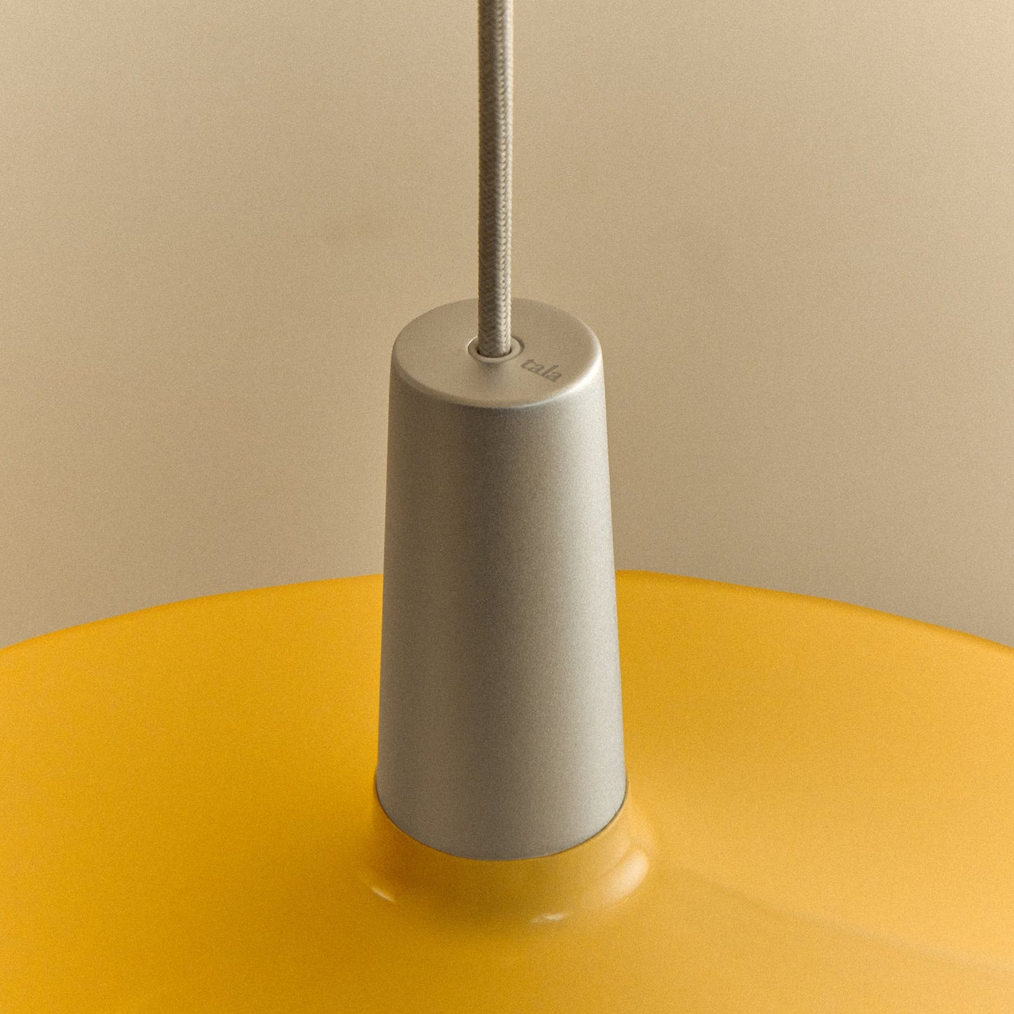 Bower Pendant Light Large in Yellow