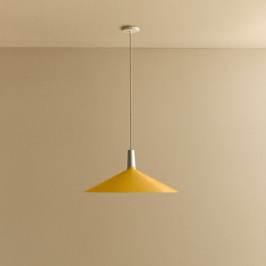 Bower Pendant Light Large in Yellow