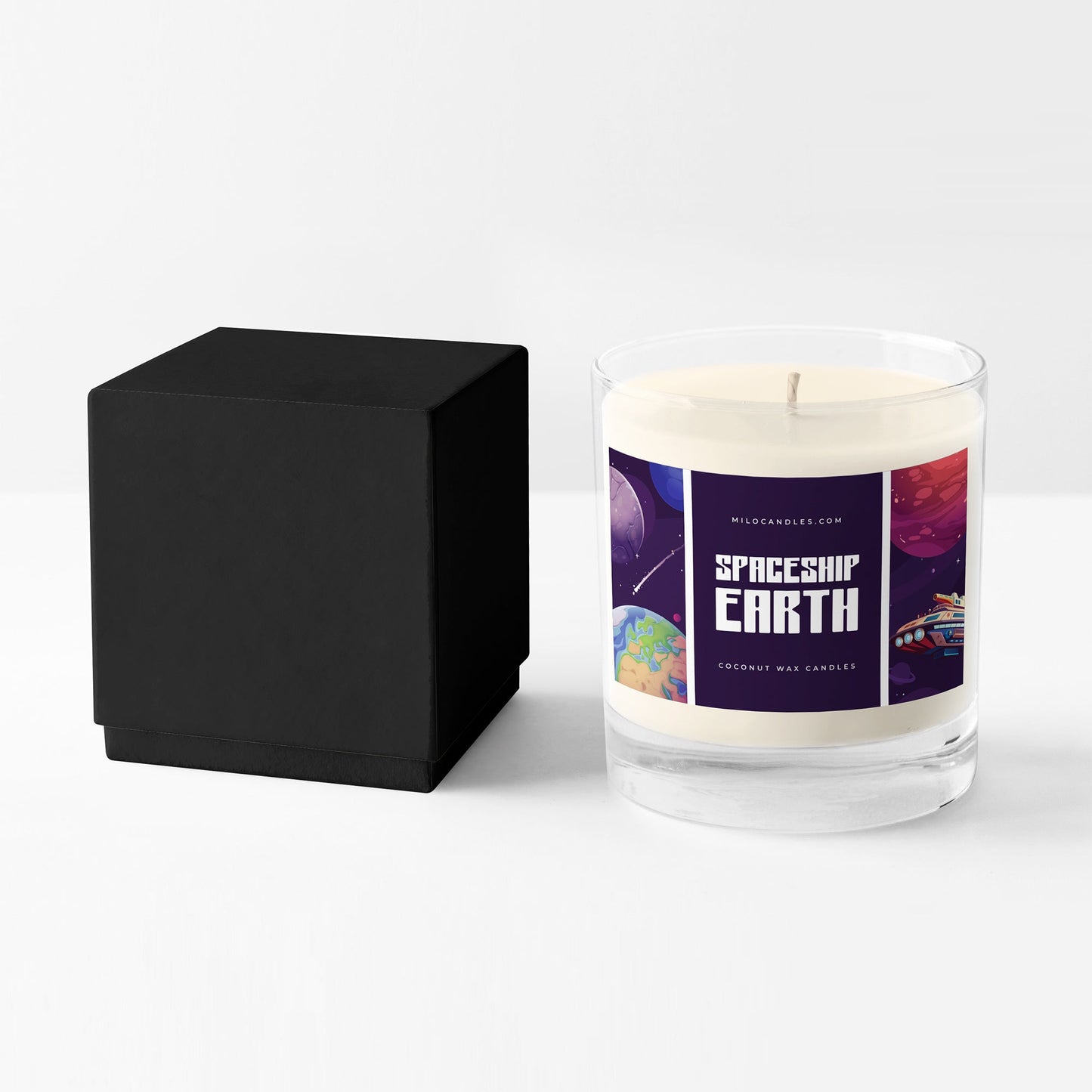 Spaceship Earth | Premium Coconut Wax Candle