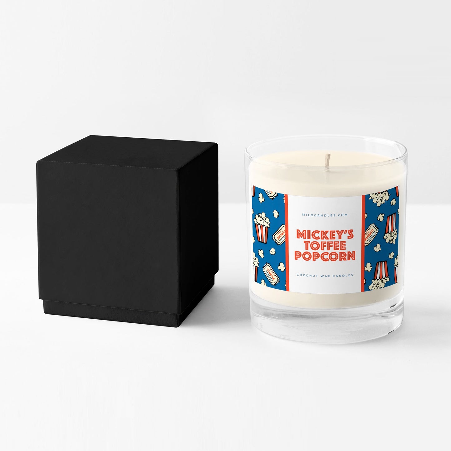 Mickey's Toffee Popcorn | Premium Coconut Wax Candle