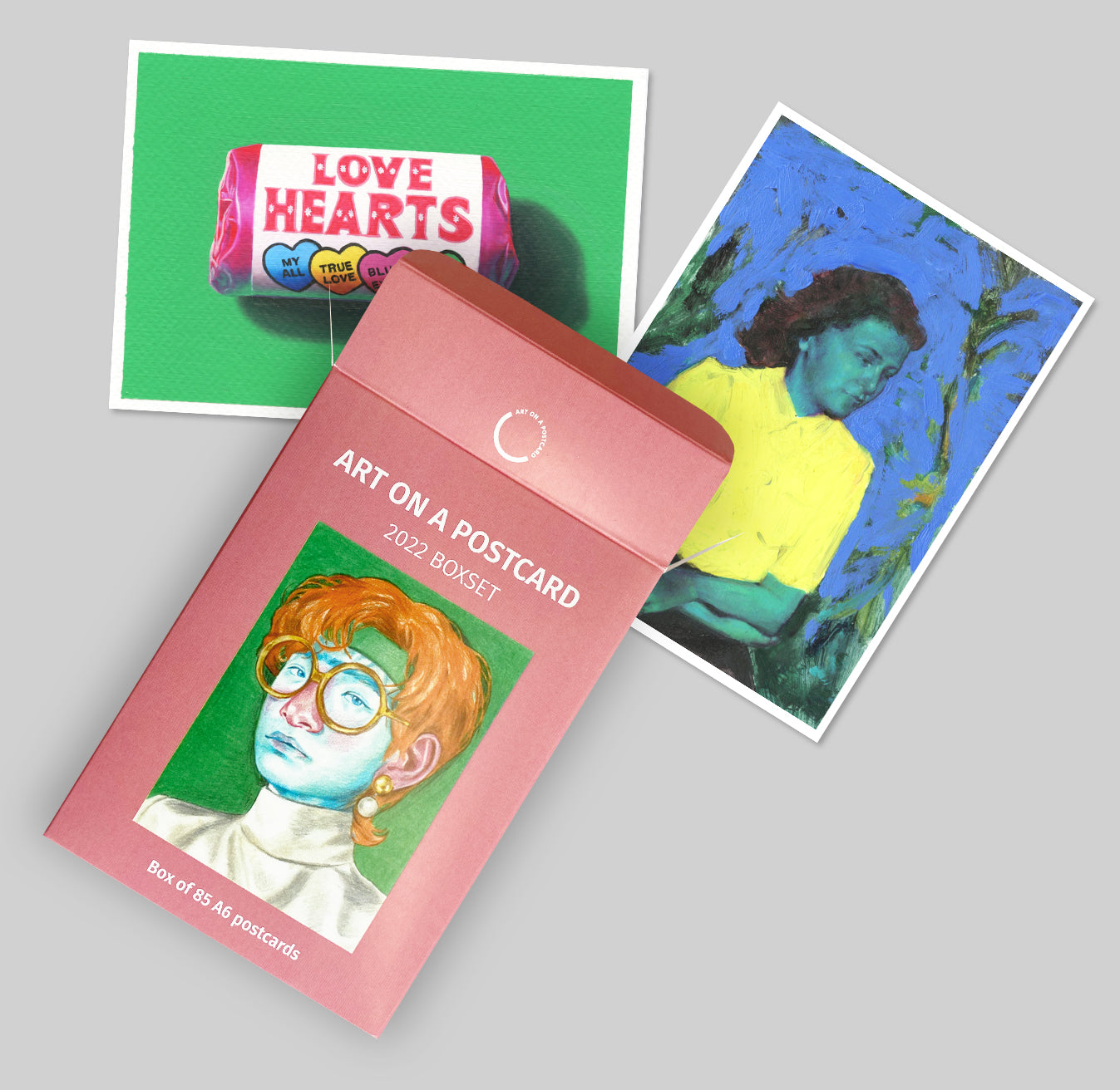 Art on a Postcard 2022 Boxset of 85 Cards
