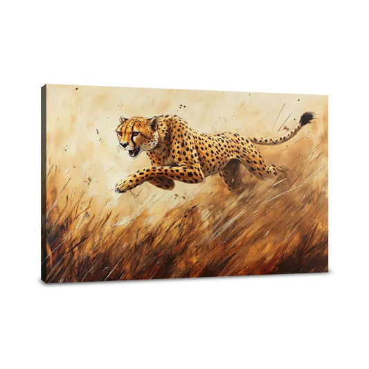 Cheetah's Pursuit Canvas