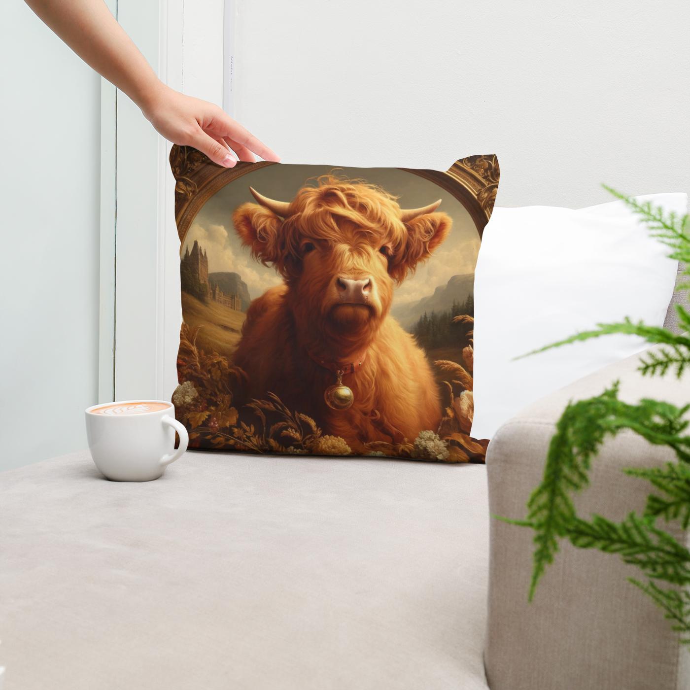 Victorian Highland Grace Cotton Cushion