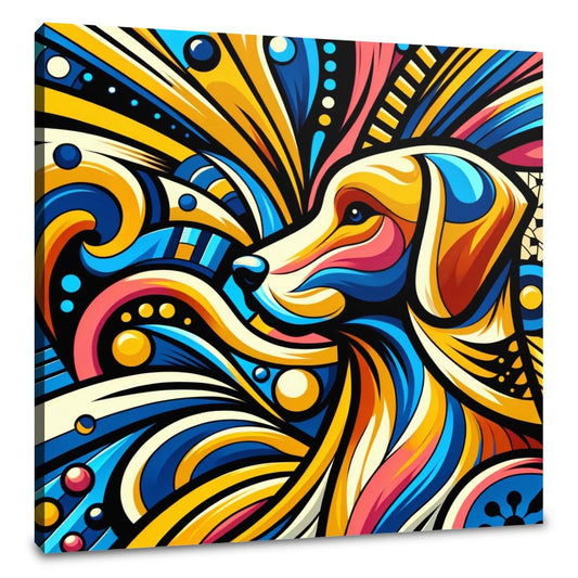 Canine Colors Pop Artistry Canvas