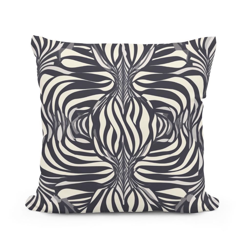 Op-Art Illusion Cotton Cushion