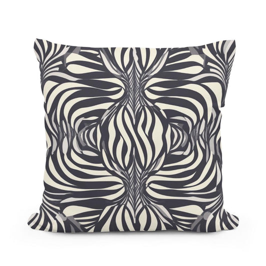 Op-Art Illusion Cotton Cushion