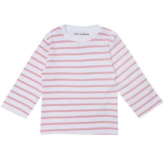 Pink Breton Stripe Top