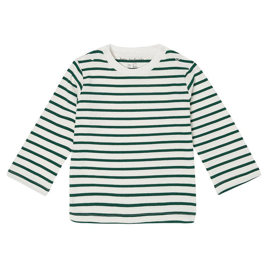 Green Breton Stripe Top