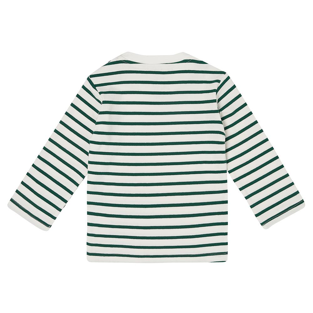 Green Breton Stripe Top