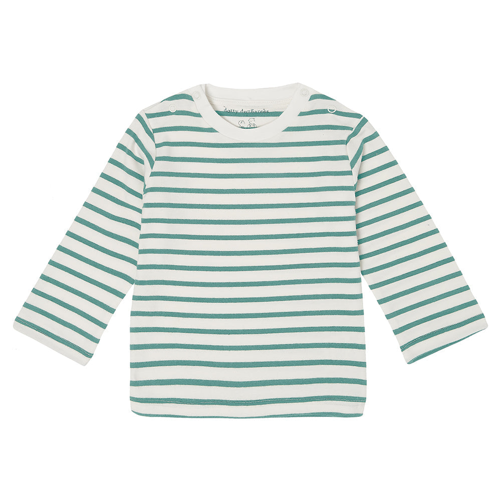 Mint Breton Stripe Top