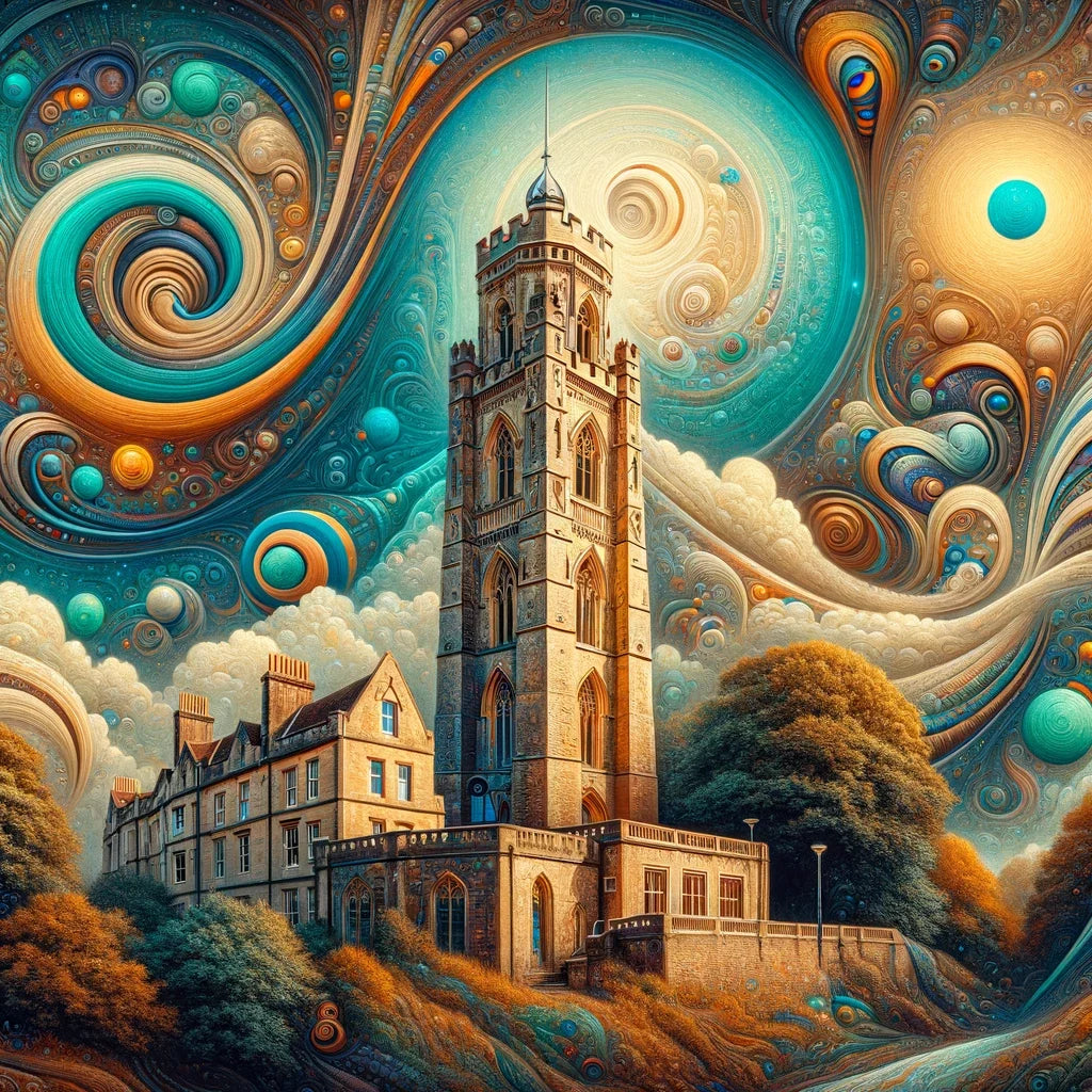 Bristol Tower Dreamscape Cotton Cushion