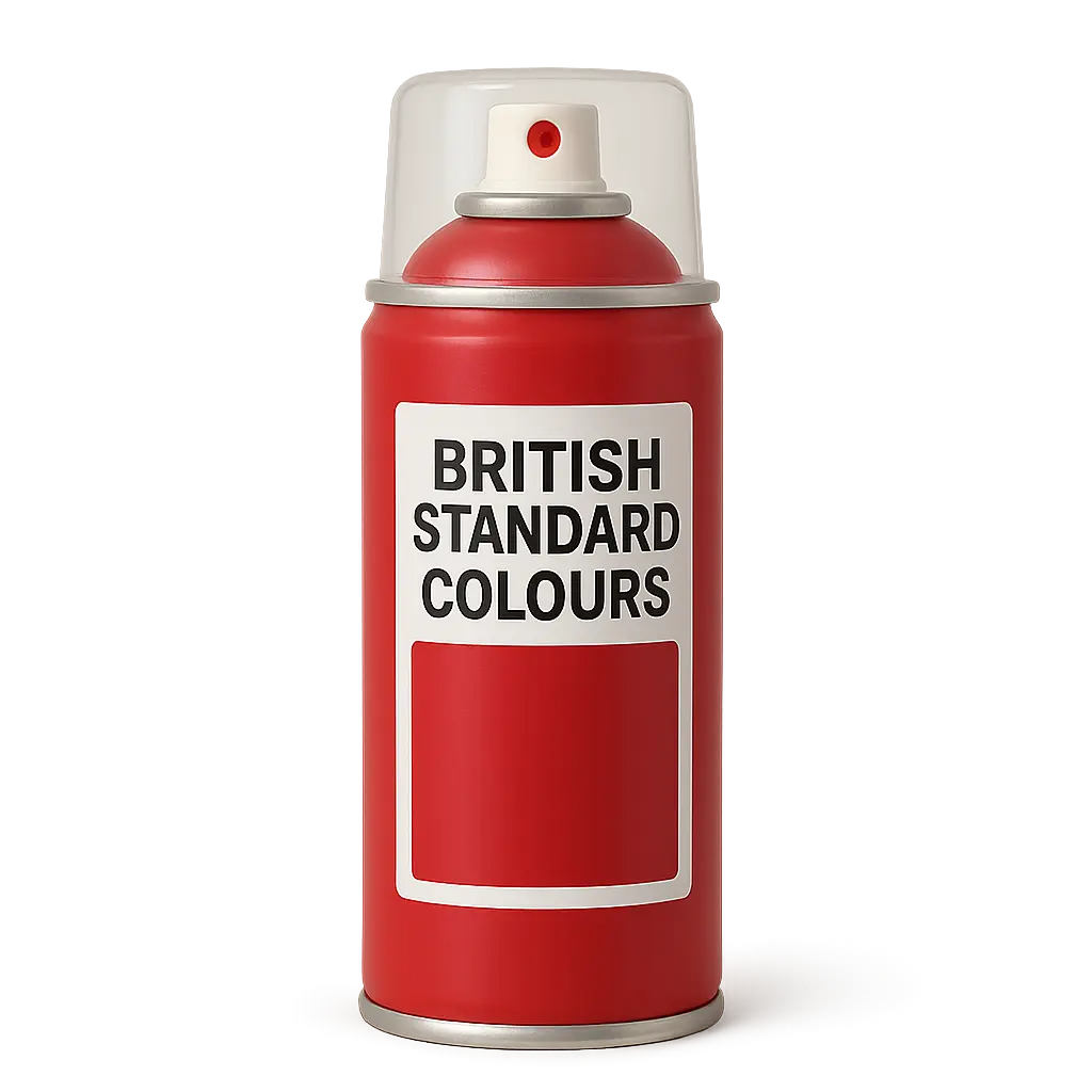 British Standard Coloured Aerosols - Any British Standard Colour