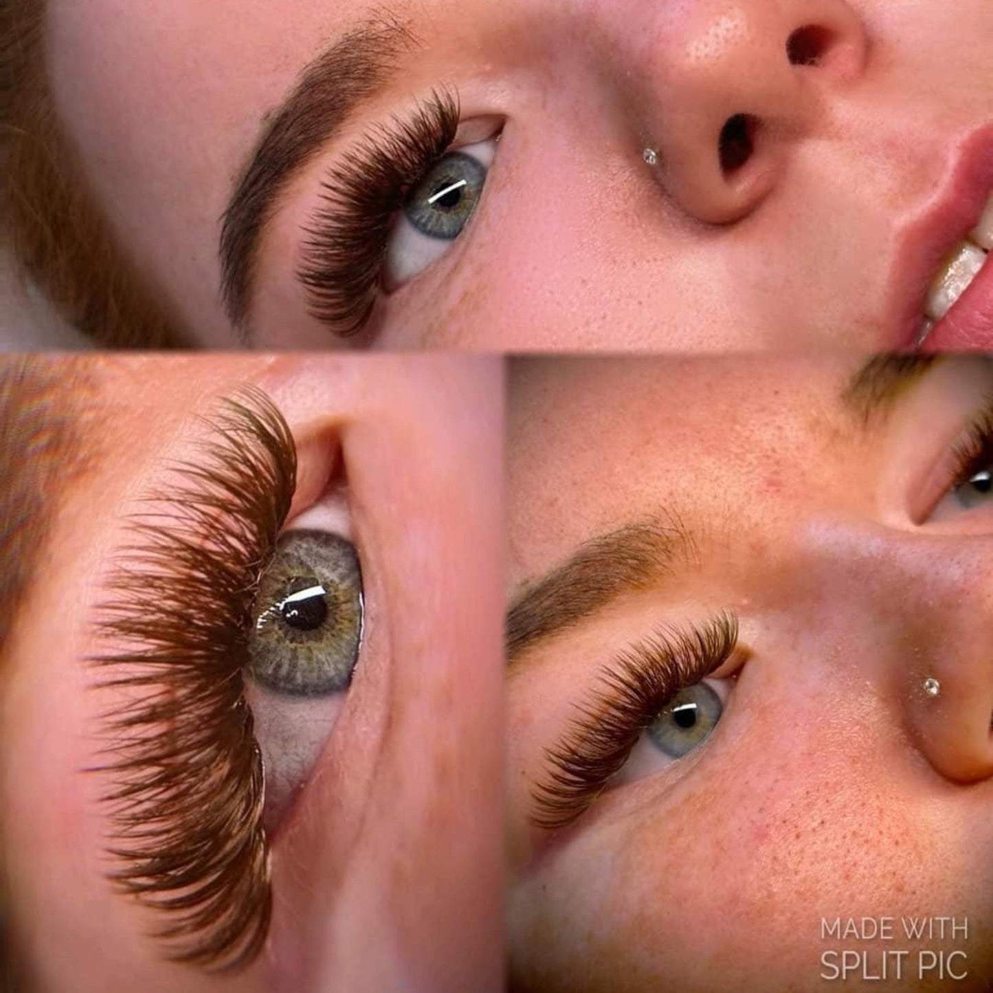 Brown Volume Lash Mixed Tray