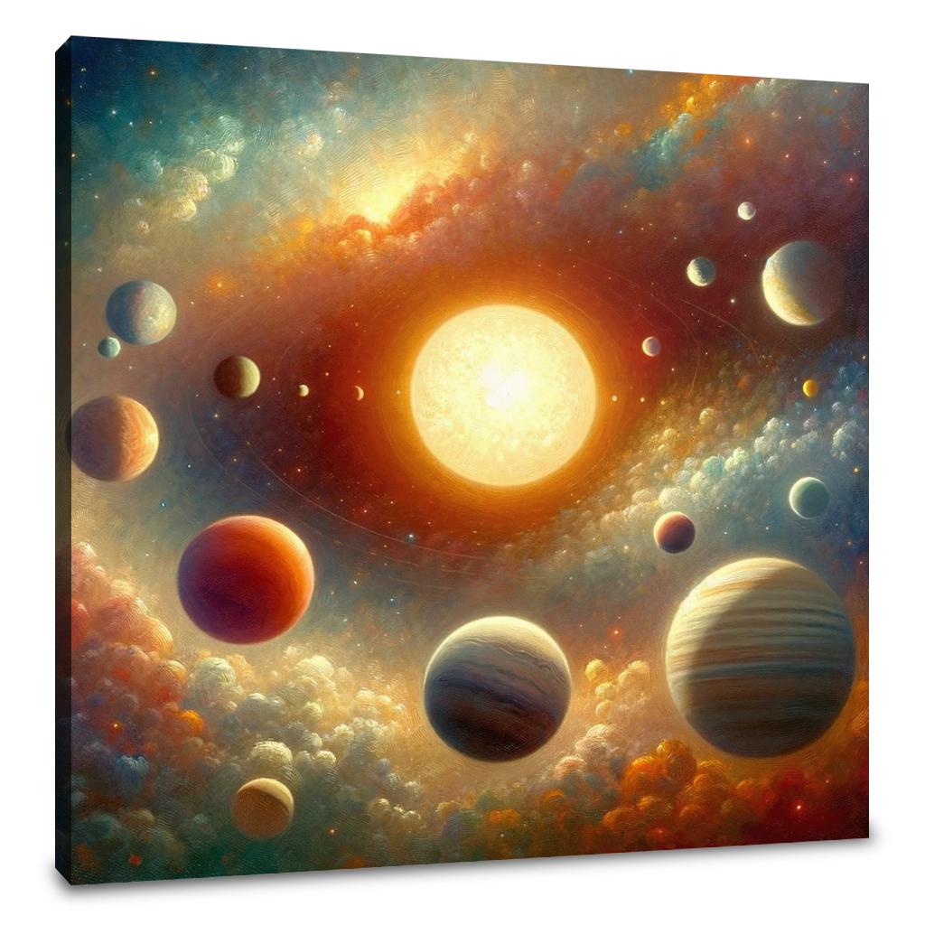 Celestial Dance Canvas