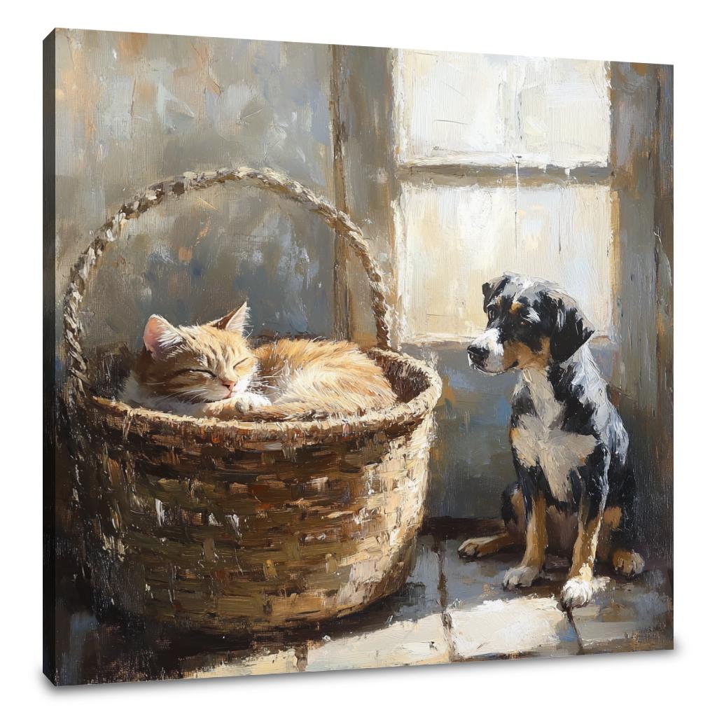Envious Glance Canvas