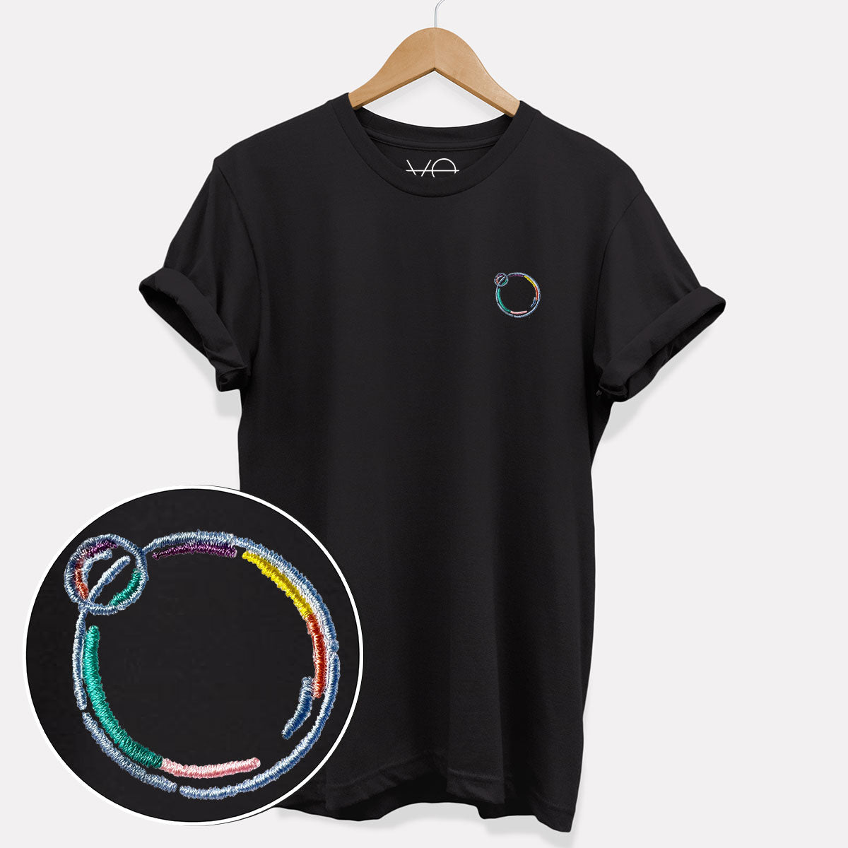 Bubble Embroidered T-Shirt (Unisex)