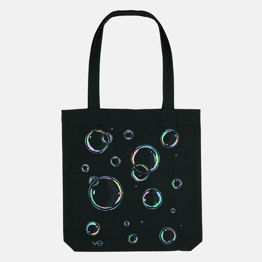 Bubbles Tote Bag, Vegan Gift