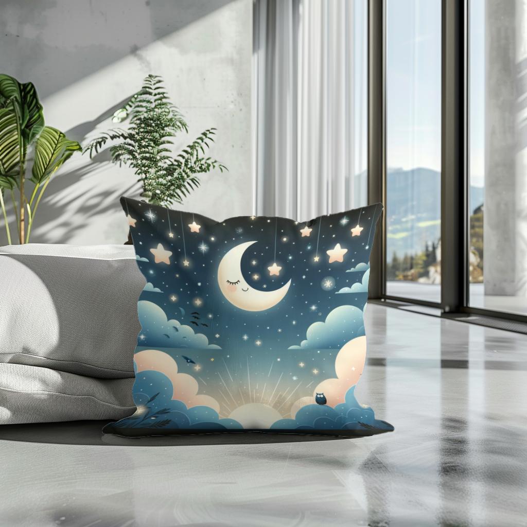 Starry Slumber Cotton Cushion