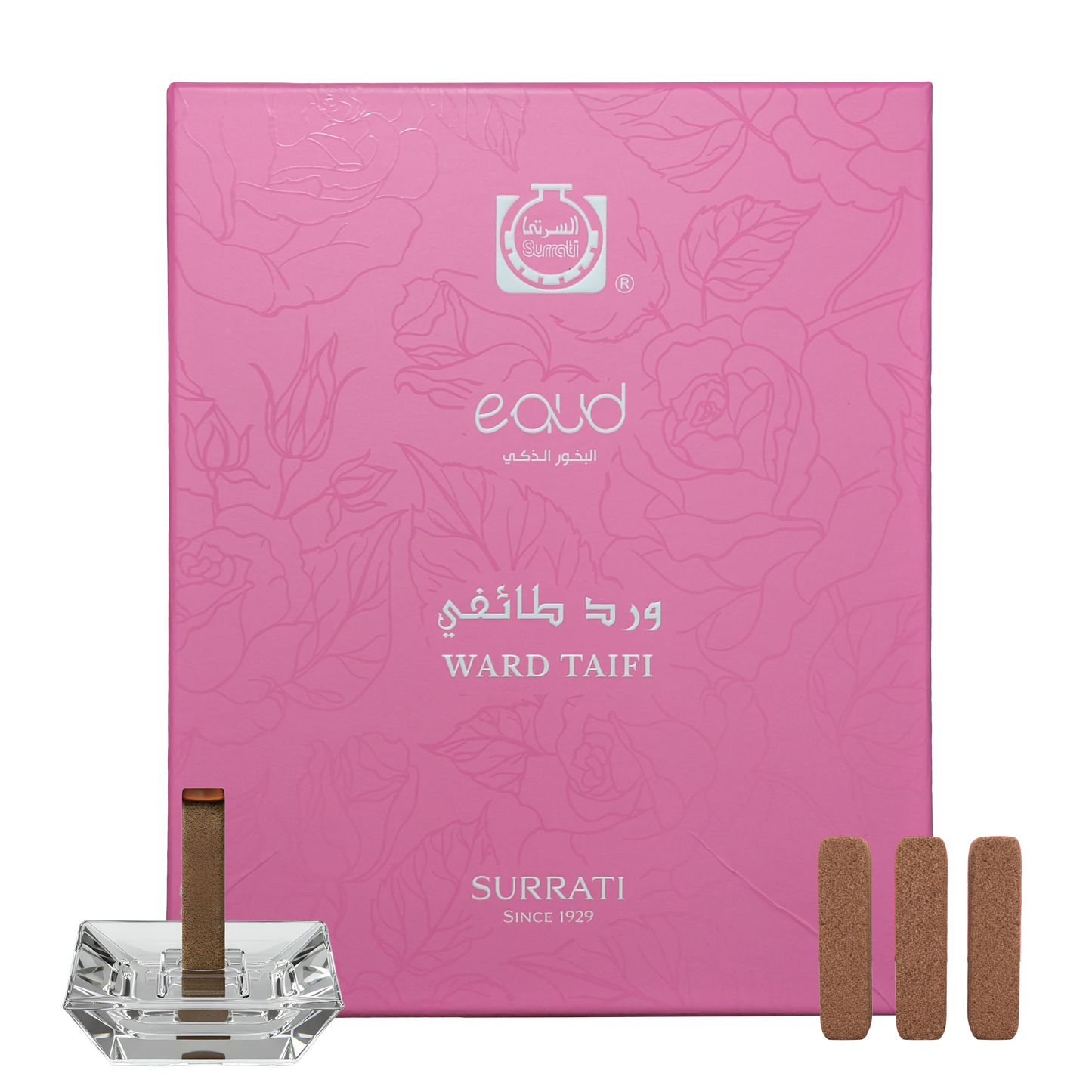 Ward Taifi | E-Oud Bakhoor Sticks | 16 Sticks | 75g