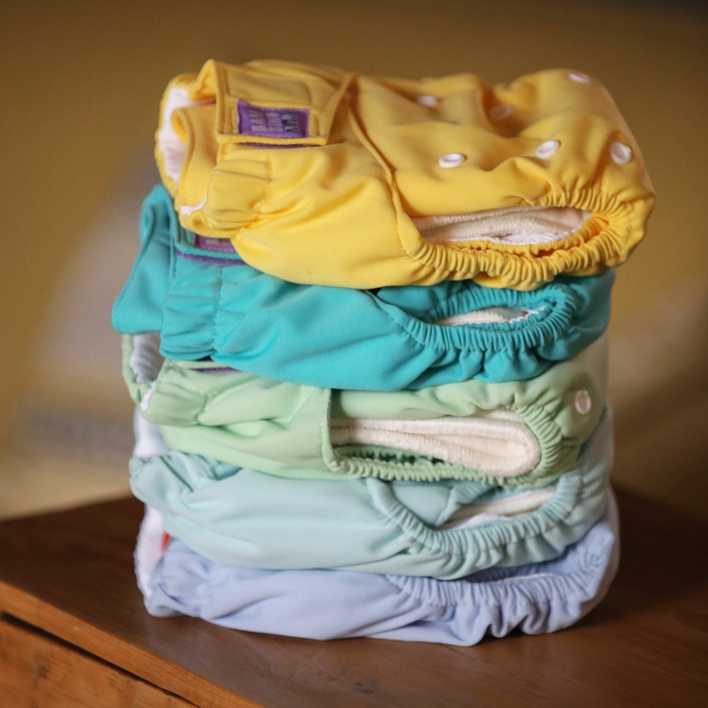 The Everything Reusable Nappy Bundle in Pastels