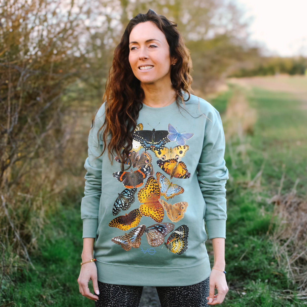 Butterflies Sweatshirt (Unisex)