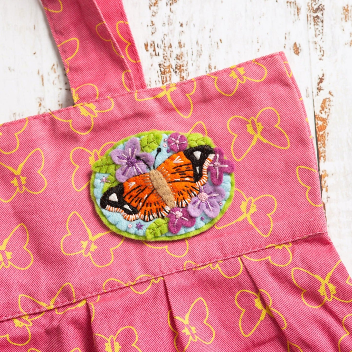 Butterfly Felt Craft Brooch Kit for Beginners