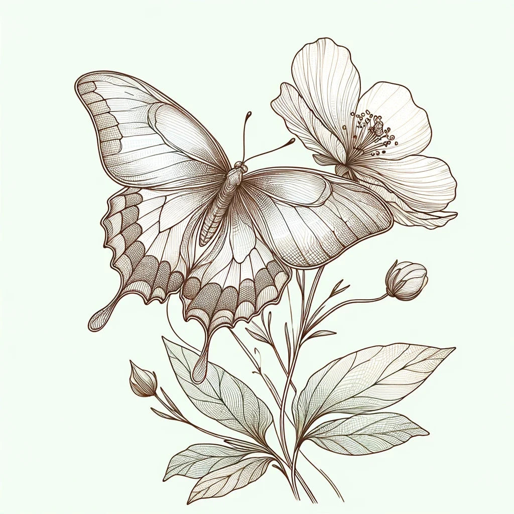 Butterfly Elegance Canvas