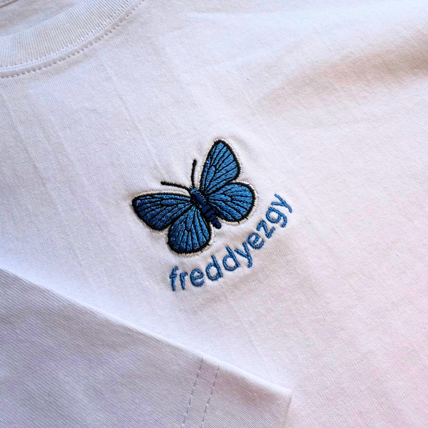 Adonis Blue Butterfly T-Shirt – Butterfly - Unisex Relaxed Fit