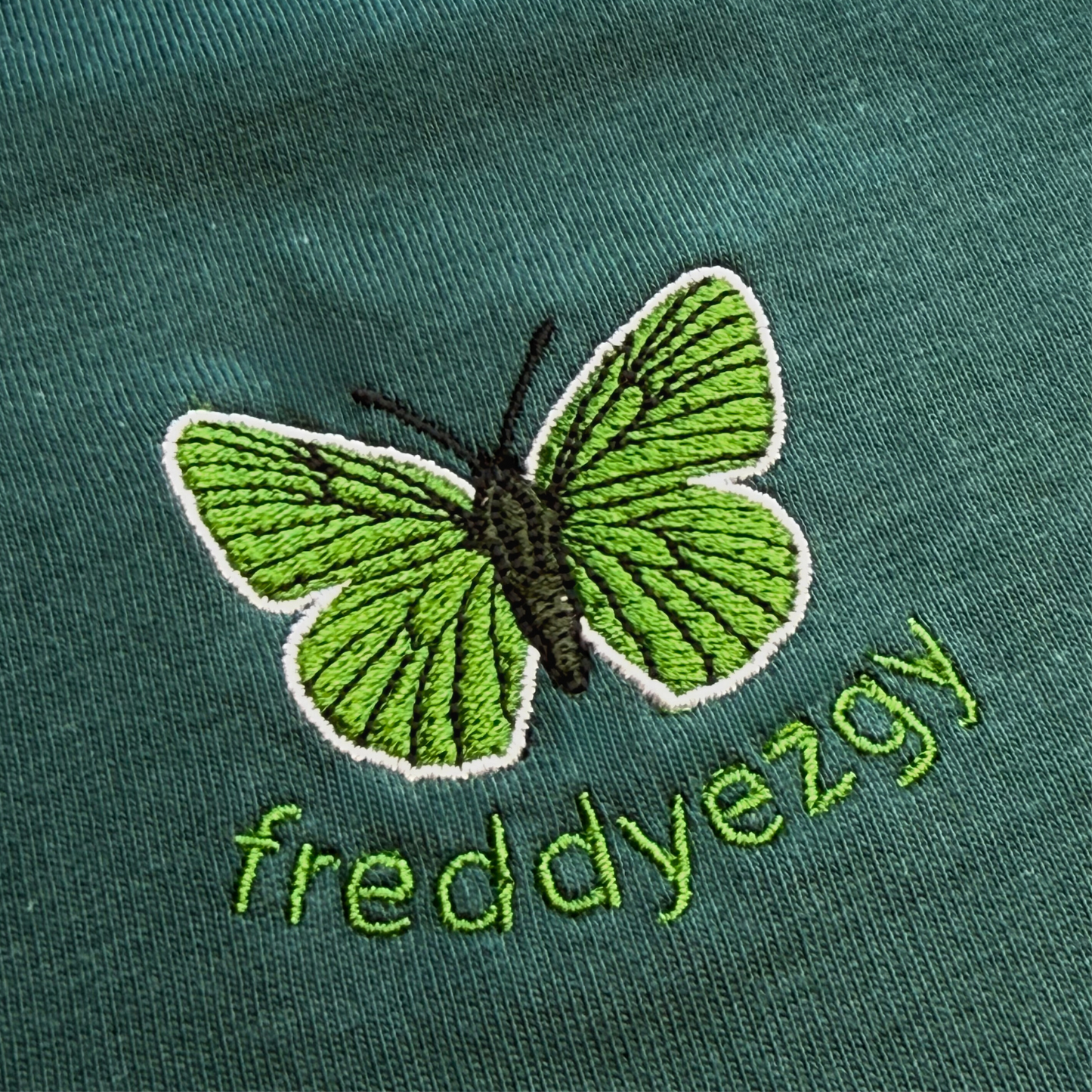 Green Hairstreak Butterfly T-Shirt - Butterfly - Unisex Relaxed Fit