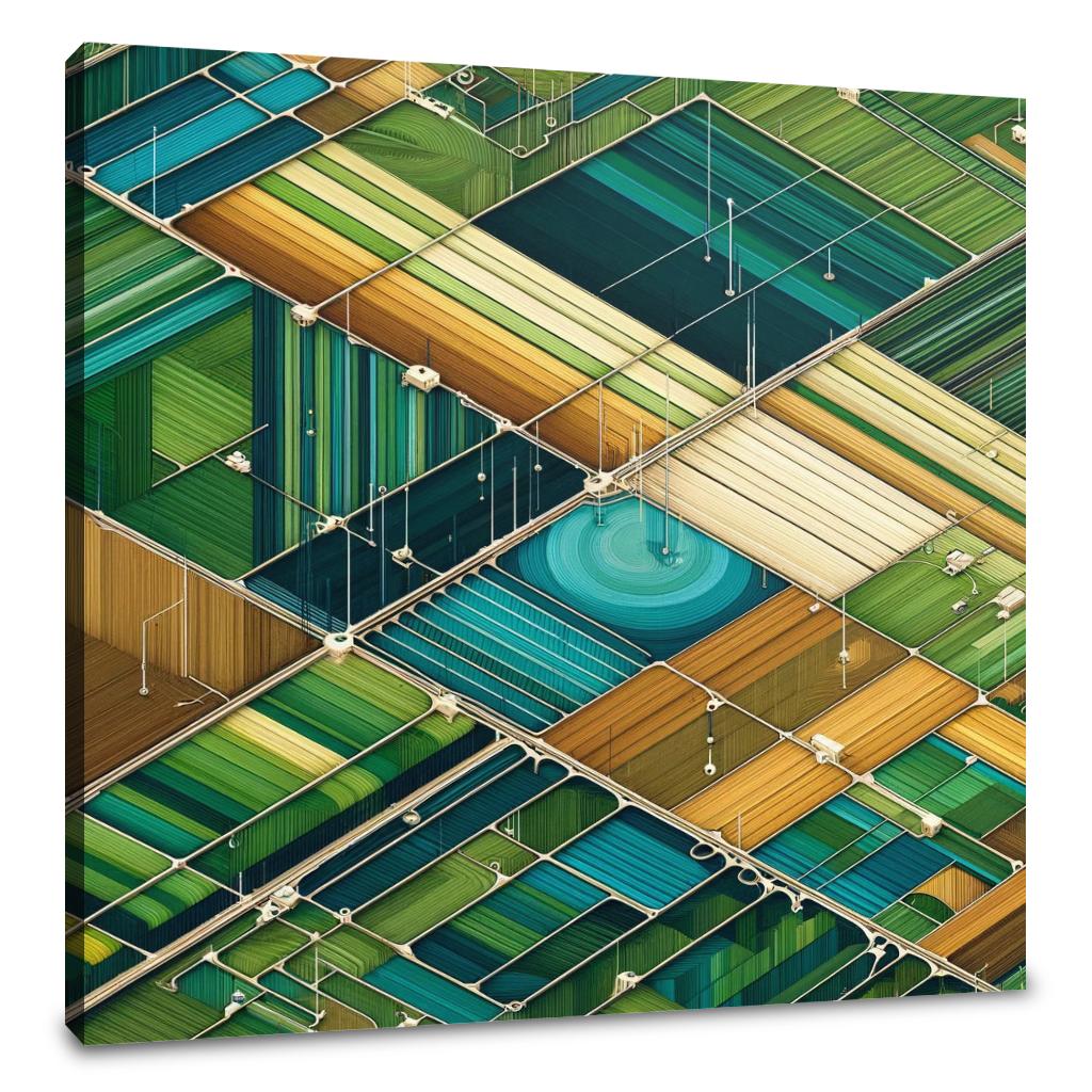Farm Patterns Canvas