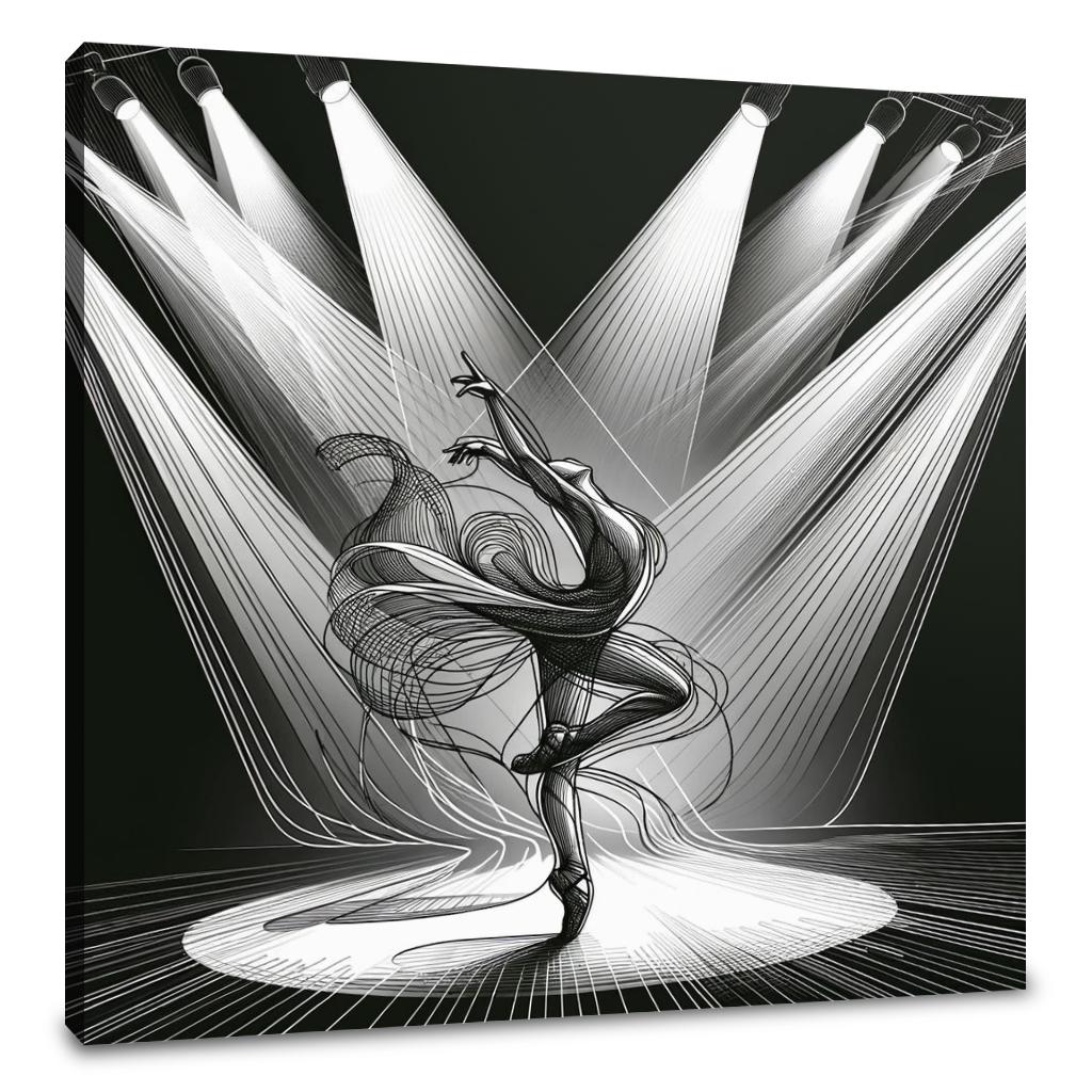 Dance of Shadows Canvas