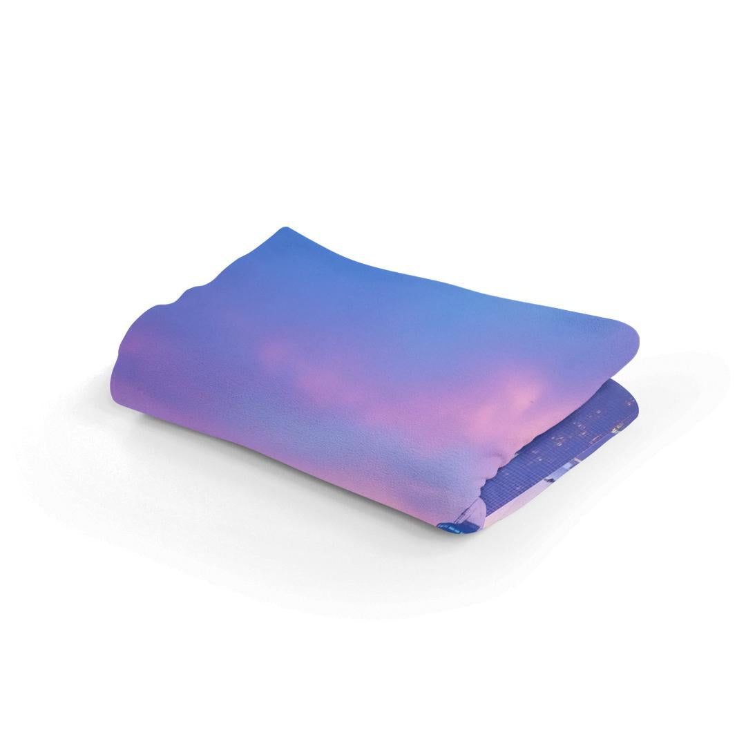 Futuristic Cityscape Blanket