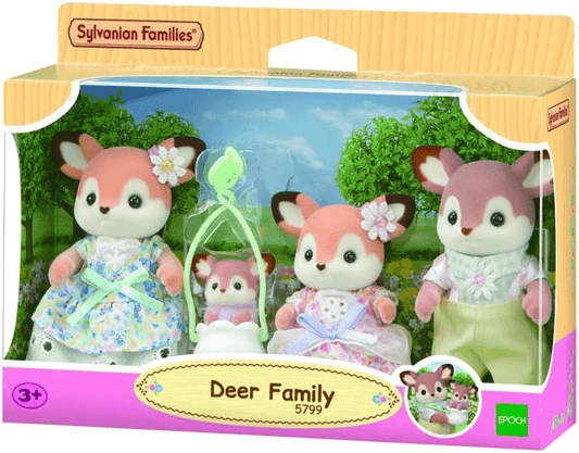 Sylvanian Families Deer Family Toy Playset for Ages 3 and Up