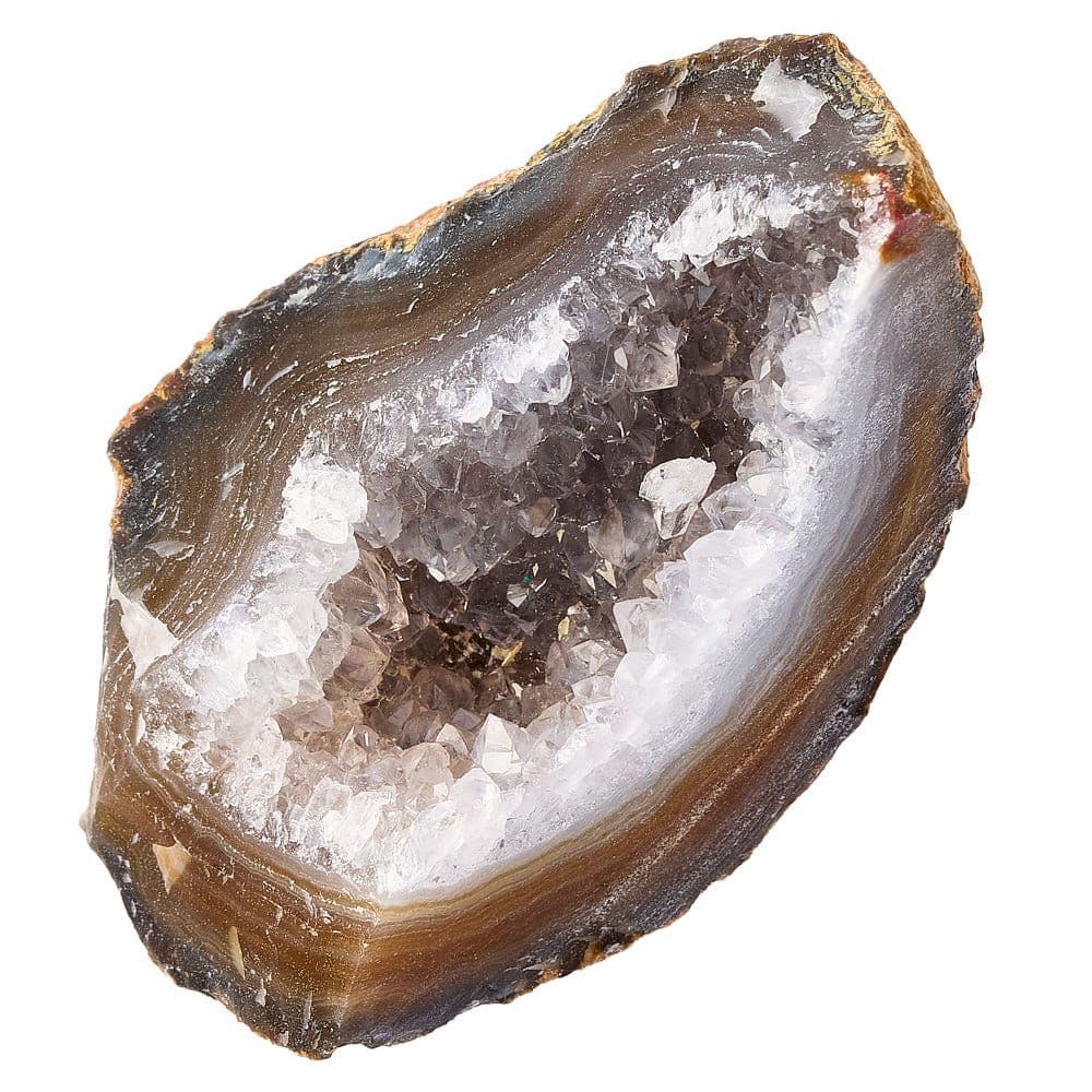 Druzy Agate Geode Collectable Crystal Naturally Coloured (SINGLE UNIT)