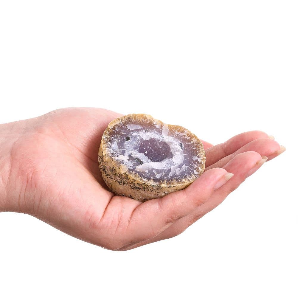 Druzy Agate Geode Collectable Crystal Naturally Coloured (SINGLE UNIT)