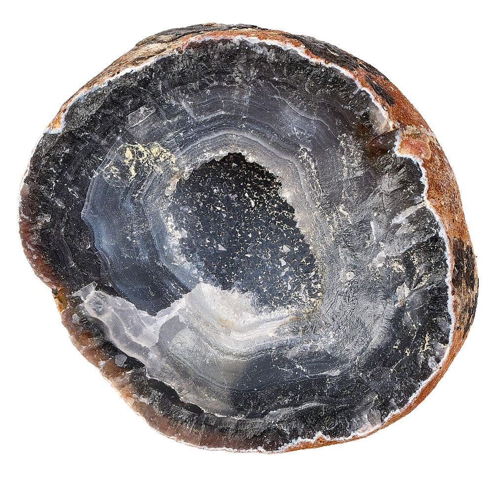 Druzy Agate Geode Collectable Crystal Naturally Coloured (SINGLE UNIT)
