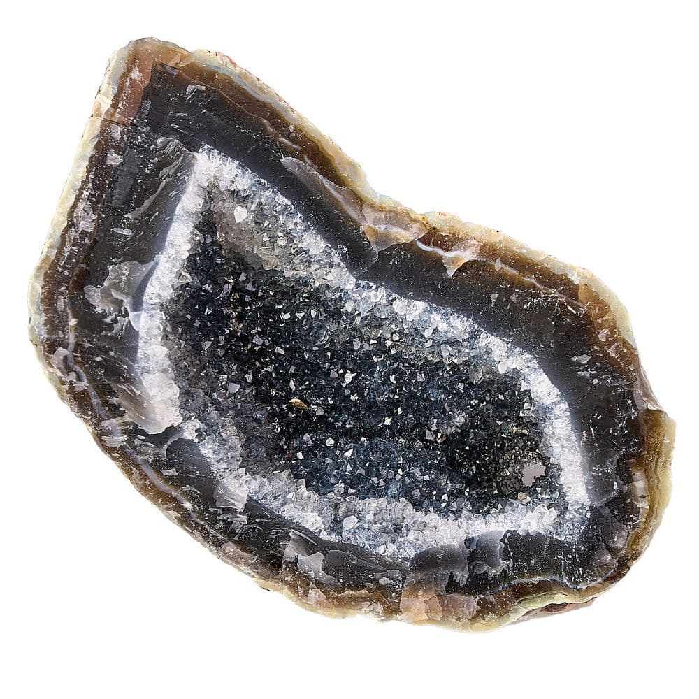 Druzy Agate Geode Collectable Crystal Naturally Coloured (SINGLE UNIT)