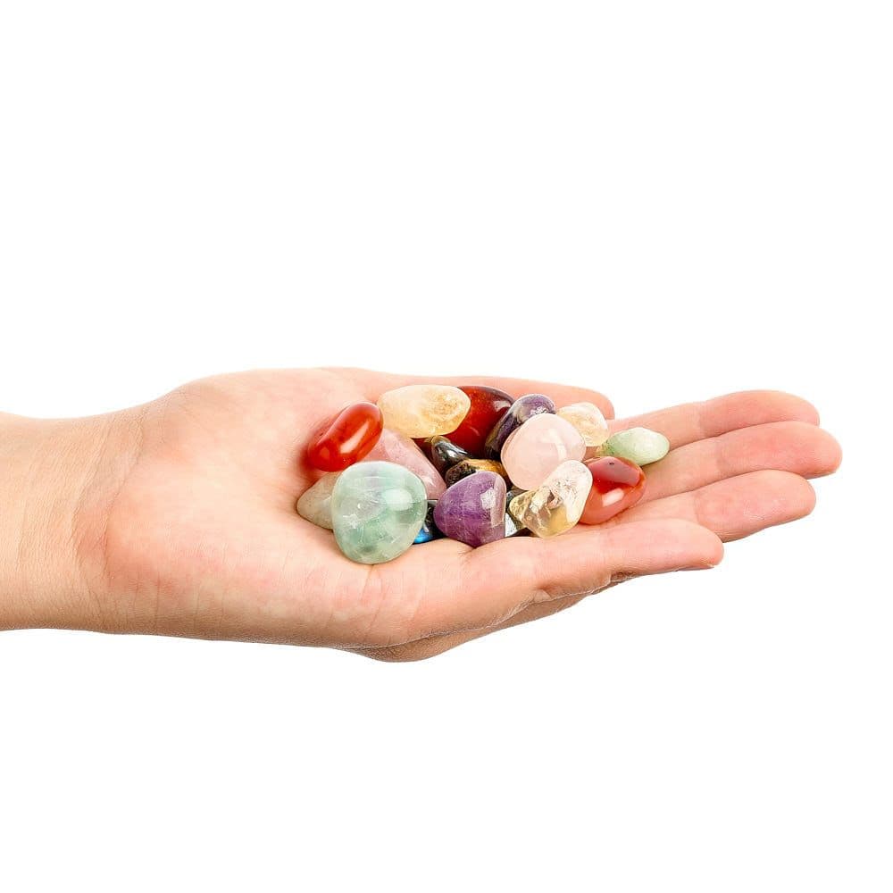 Mining Mike's A World of Polished Gemstones Gift Box with Info Card