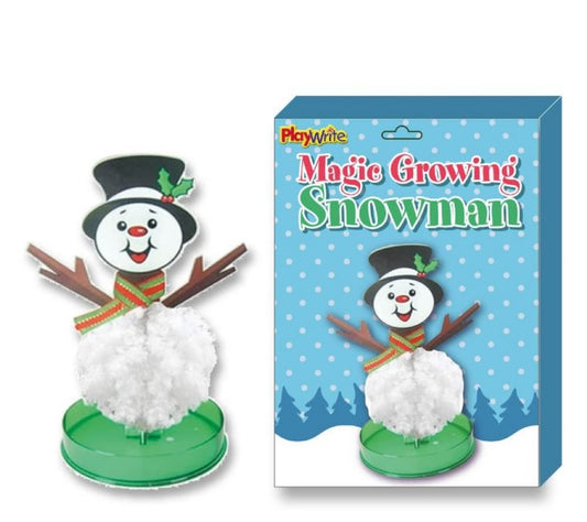 Children's Magic Growing Crystal Snowman Experiment Kit for Ages 3+