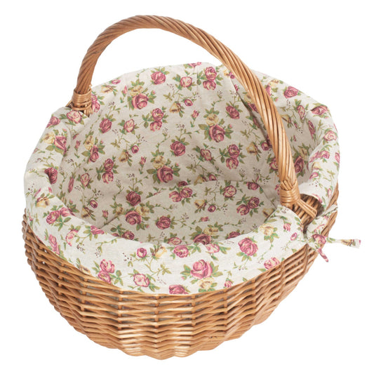 Large Deluxe Shopper With Garden Rose Lining