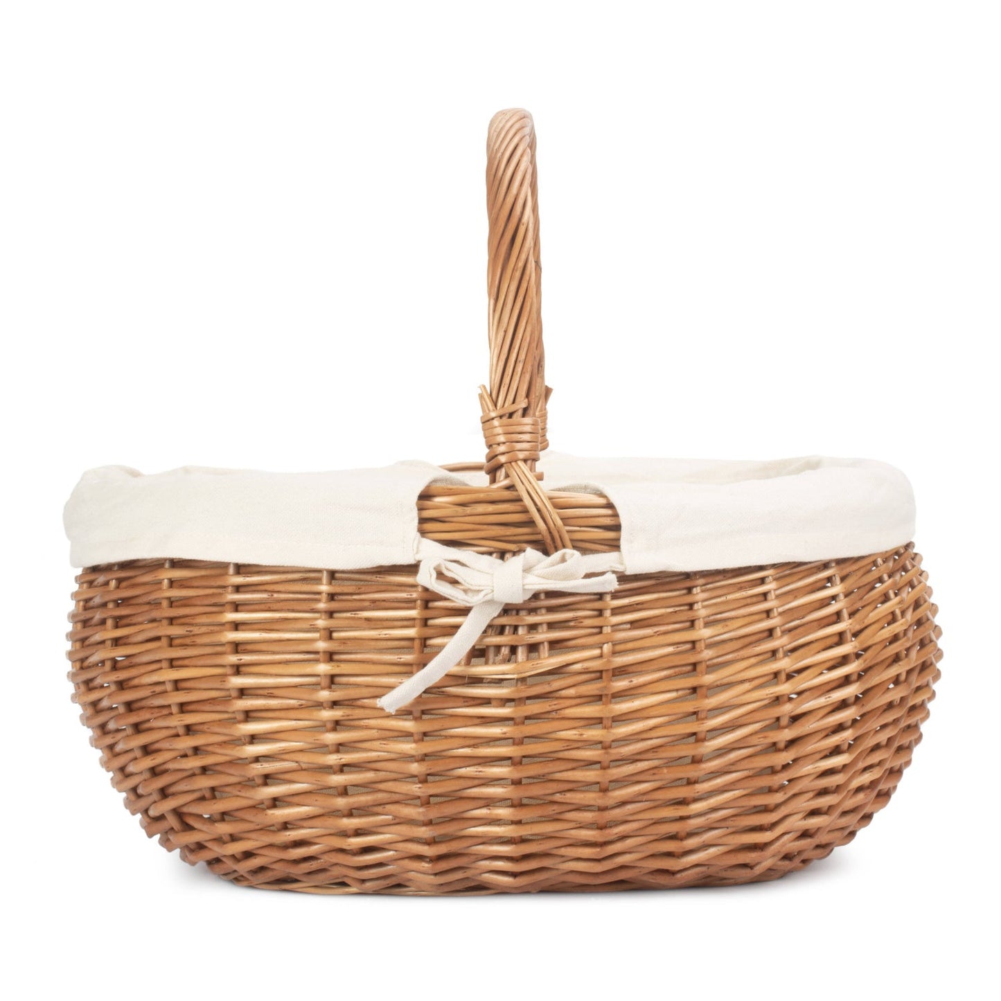 Large Deluxe Shopper With White Lining