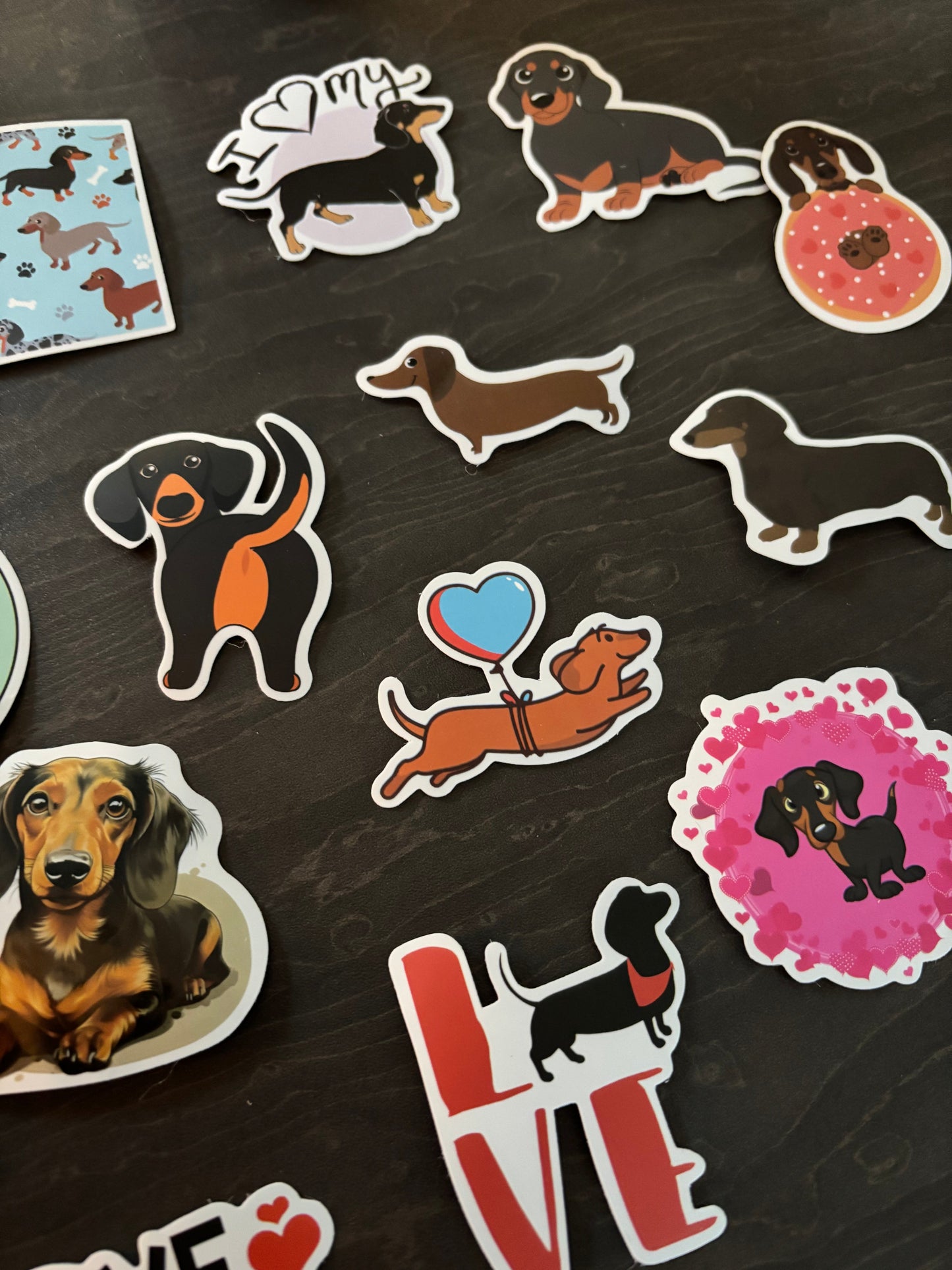 Dachshund Stickers x 20
