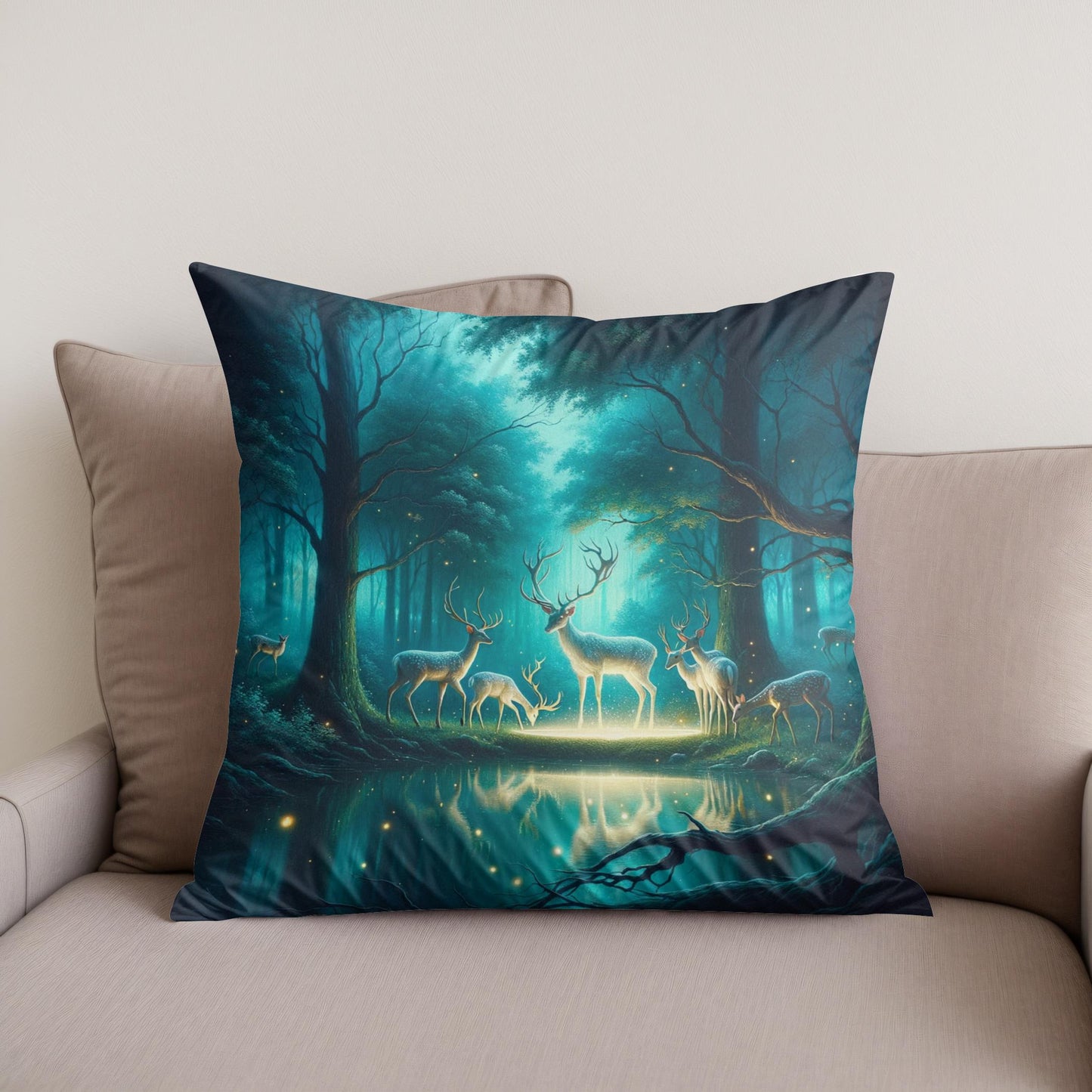 Whispering Woods Cotton Cushion