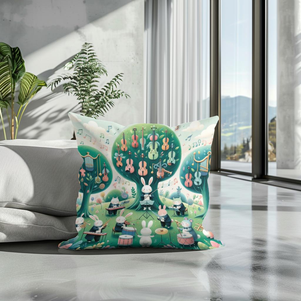 Melody Grove Cotton Cushion