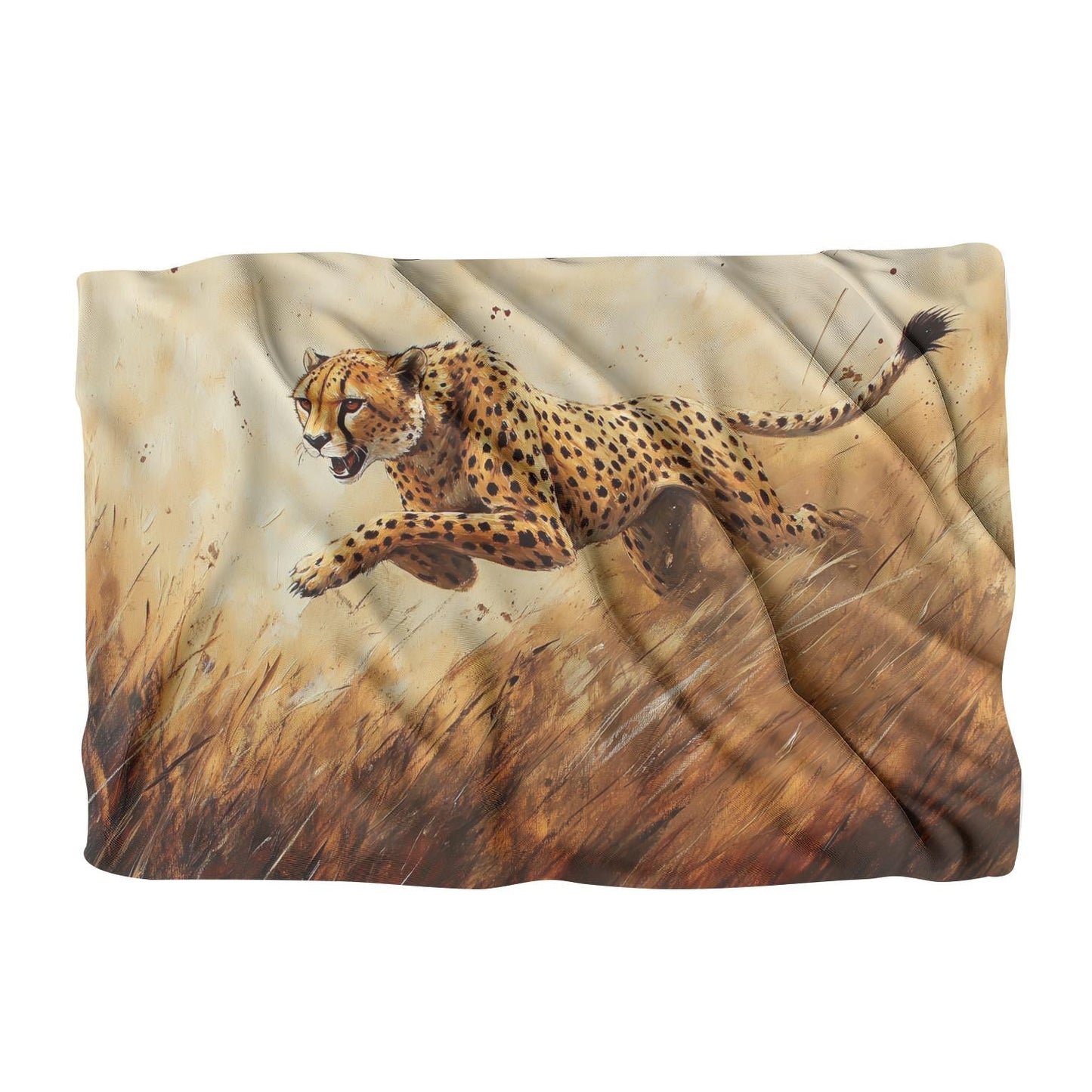 Cheetah's Pursuit Blanket