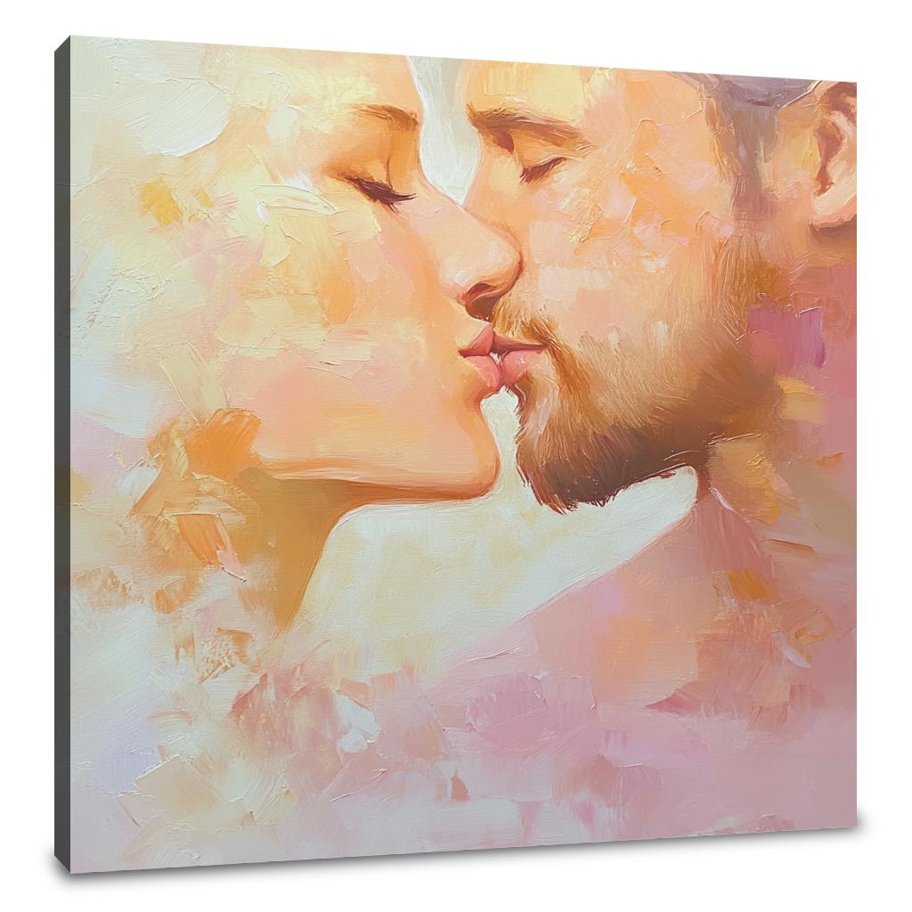 Kiss Intimacy Canvas
