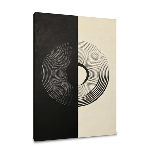 Illusionary Circle Canvas