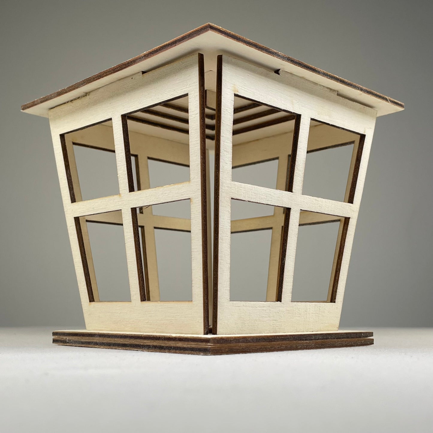 Victorian Christmas Lantern Ornament - Handmade Ornament by Curious Rabbit ®