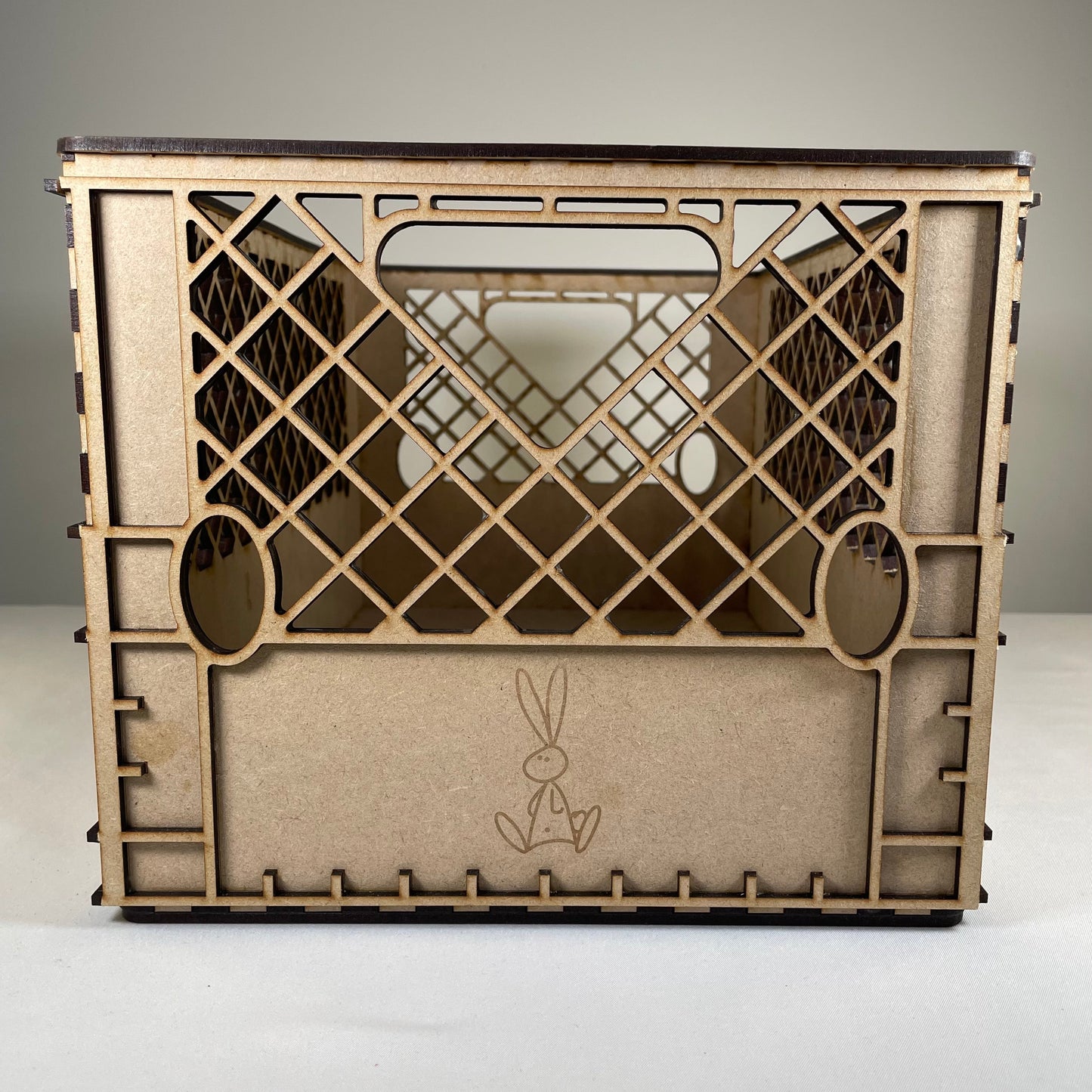 Milk Crate - Pre-Built Model By Curious Rabbit ®